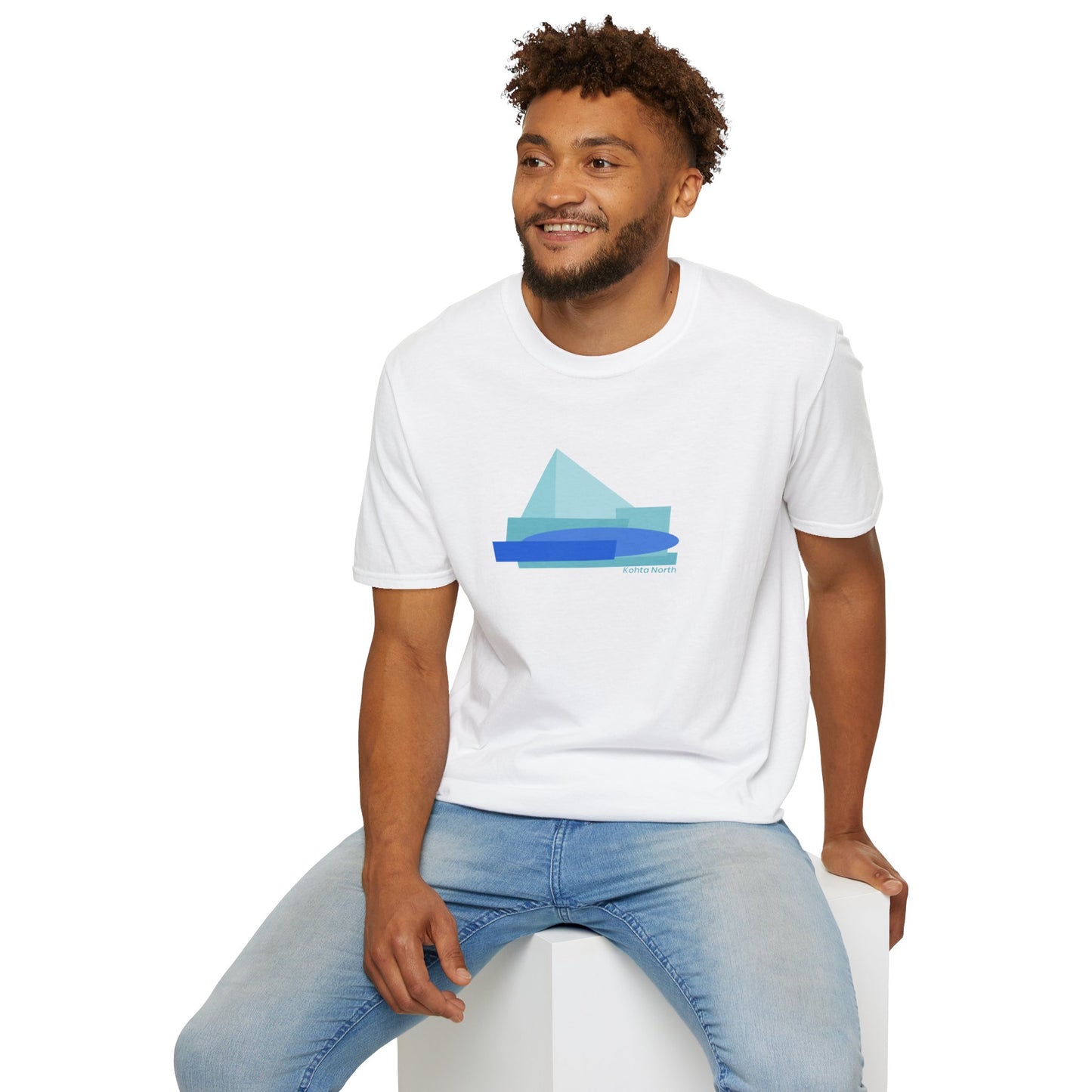 Mountain Blue Softstyle T-Shirt